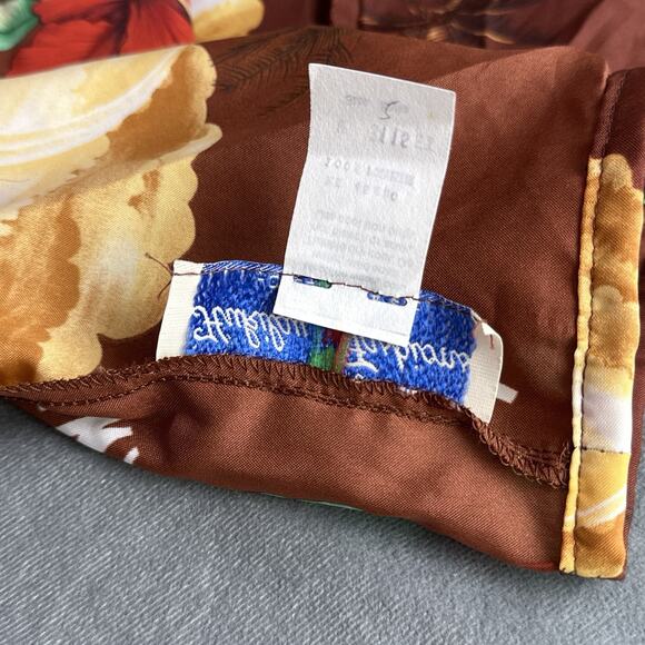 NEW Vintage Hukilau Fashions Hawaiian Set Medium Wrap Shorts Triangle Bikini Top - Picture 13 of 15